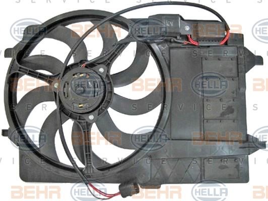 Hub, engine cooling fan wheel Hella 8EW 351 000-301