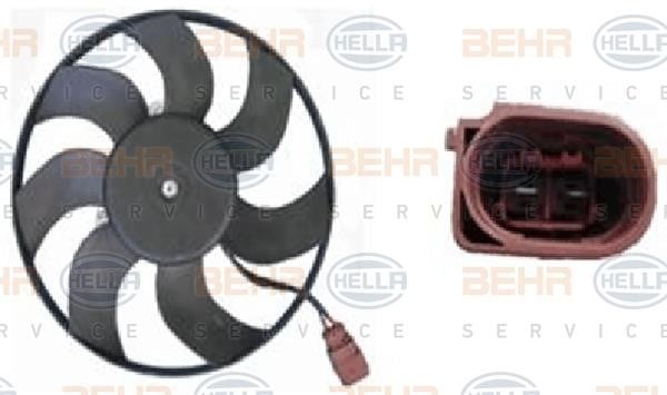 Hella 8EW 351 039-184 Fan, radiator 8EW351039184