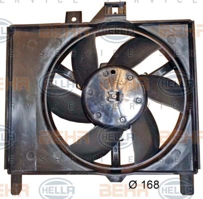Fan, radiator Hella 8EW 351 150-244