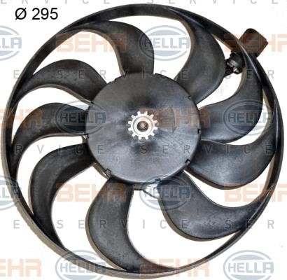 Fan, radiator Hella 8EW 351 150-324