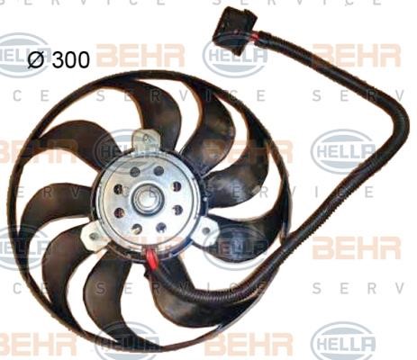 Fan, radiator Hella 8EW 351 150-084