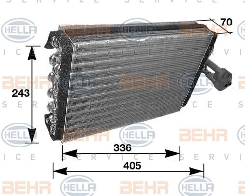 Hella 8FV 351 210-281 Air conditioner evaporator 8FV351210281