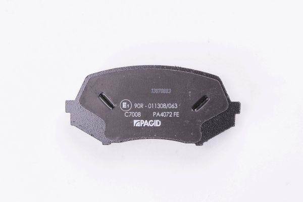 Brake pad set Hella 8DB 355 005-591