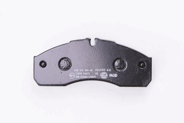 Brake pad set Hella 8DB 355 005-401