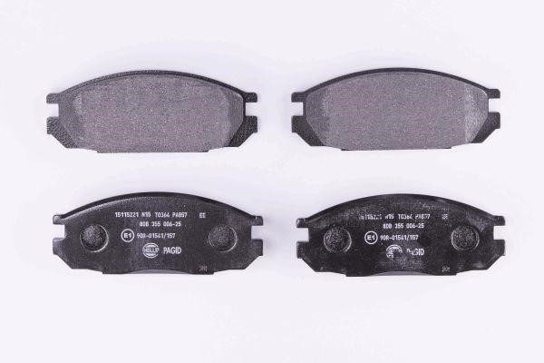 Hella 8DB 355 006-251 Brake Pad Set, disc brake 8DB355006251