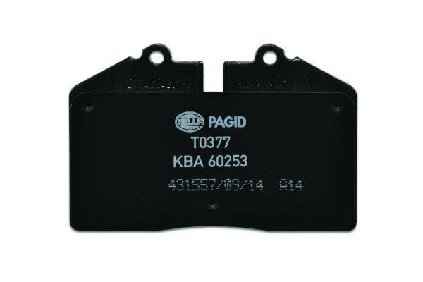 Brake pad set Hella 8DB 355 006-351