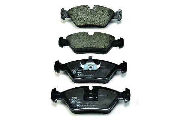 Hella 8DB 355 006-511 Brake Pad Set, disc brake 8DB355006511