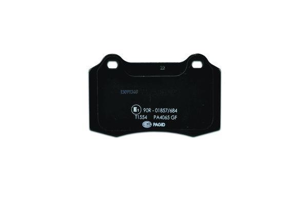 Brake pad set Hella 8DB 355 006-591