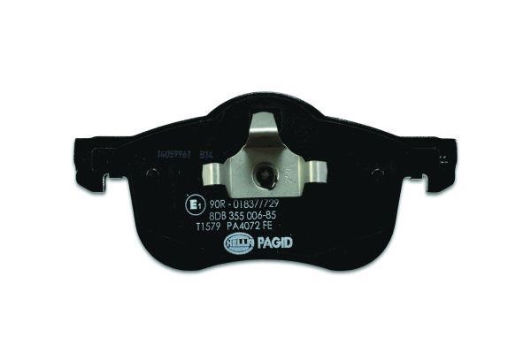 Brake pad set Hella 8DB 355 006-851