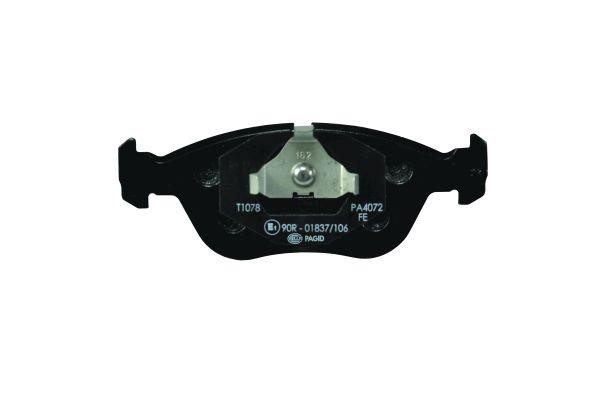 Brake pad set Hella 8DB 355 007-721