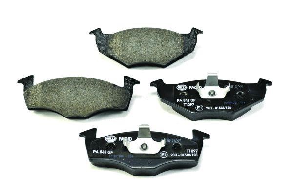 Hella 8DB 355 007-911 Brake Pad Set, disc brake 8DB355007911