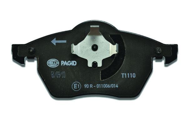 Brake Pad Set, disc brake Hella 8DB 355 008-021