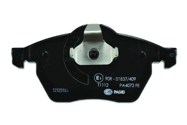 Brake pad set Hella 8DB 355 008-041