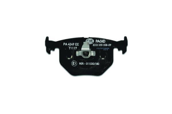 Brake pad set Hella 8DB 355 008-091