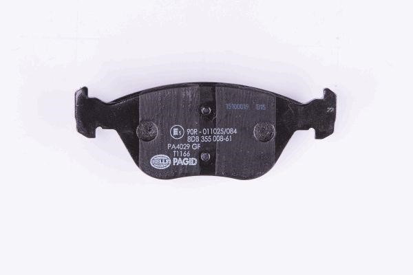 Brake pad set Hella 8DB 355 008-611