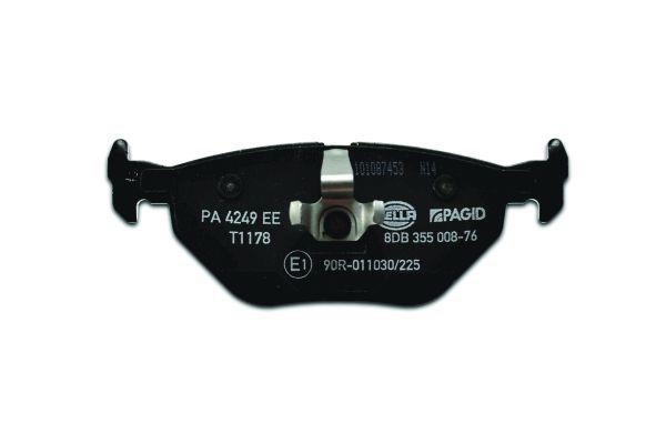 Brake pad set Hella 8DB 355 008-761