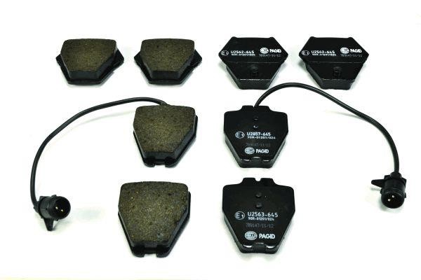 Hella 8DB 355 008-791 Brake Pad Set, disc brake 8DB355008791