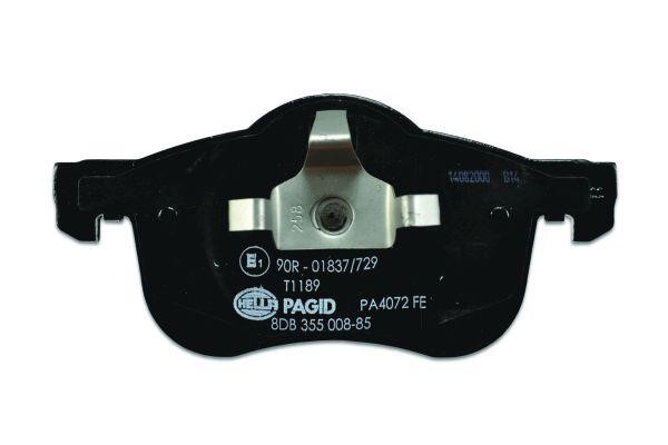 Brake pad set Hella 8DB 355 008-851