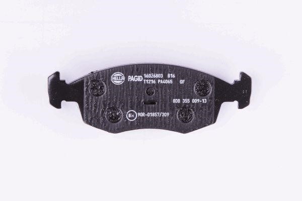Brake pad set Hella 8DB 355 009-131