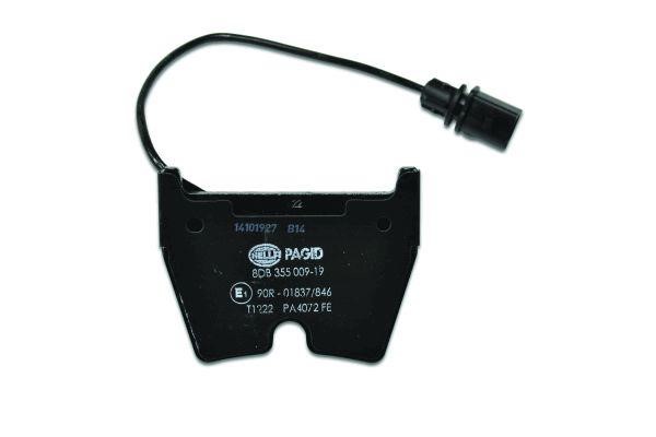 Brake pad set Hella 8DB 355 009-191