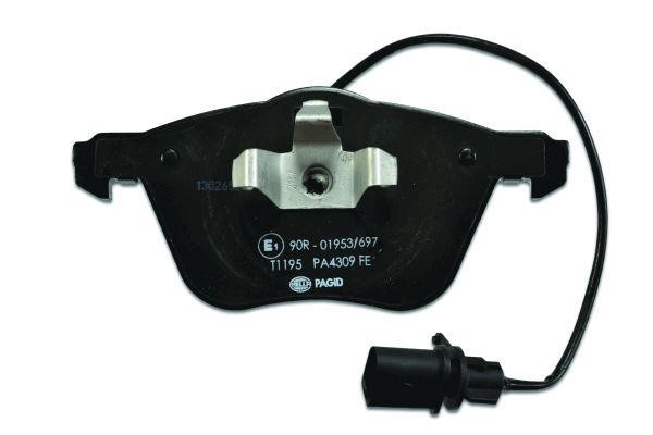 Brake pad set Hella 8DB 355 008-921