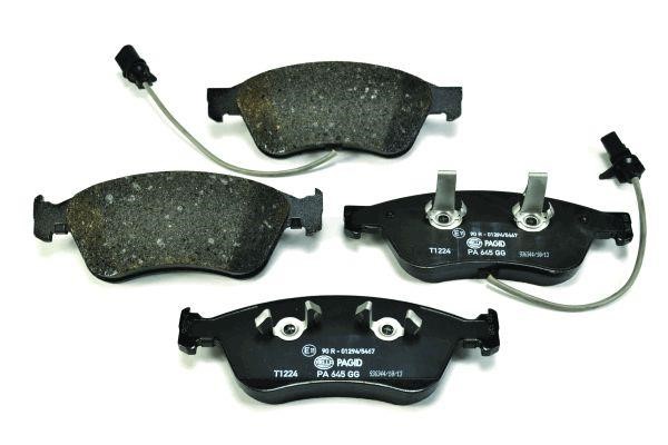 Hella 8DB 355 009-211 Brake Pad Set, disc brake 8DB355009211