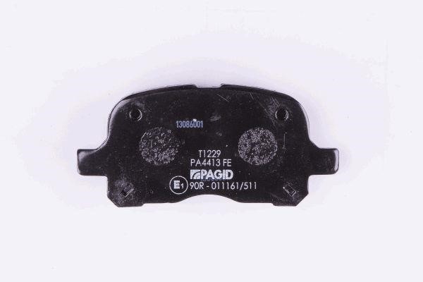 Brake Pad Set, disc brake Hella 8DB 355 009-251