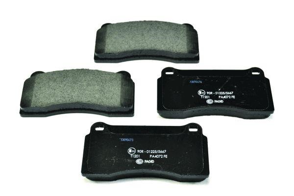 Hella 8DB 355 008-981 Brake Pad Set, disc brake 8DB355008981