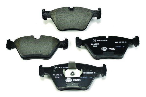 Hella 8DB 355 009-001 Brake Pad Set, disc brake 8DB355009001