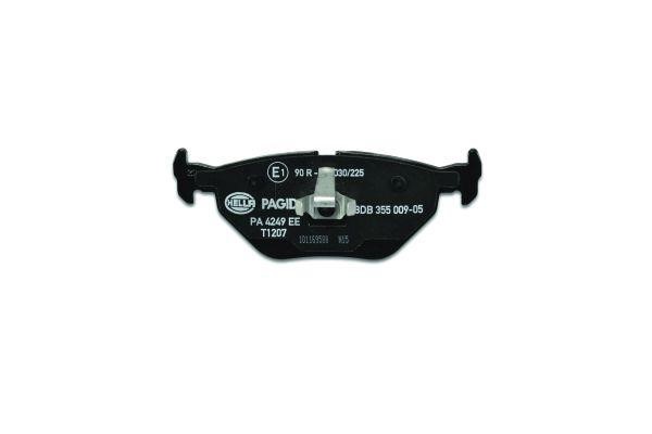 Brake pad set Hella 8DB 355 009-051