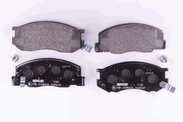 Hella 8DB 355 009-481 Brake Pad Set, disc brake 8DB355009481