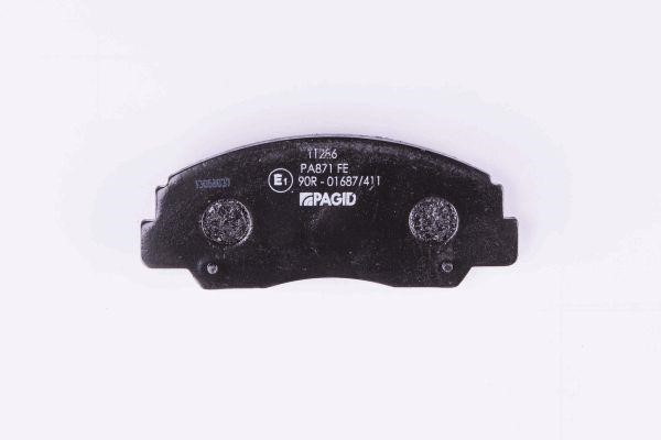 Brake Pad Set, disc brake Hella 8DB 355 009-791