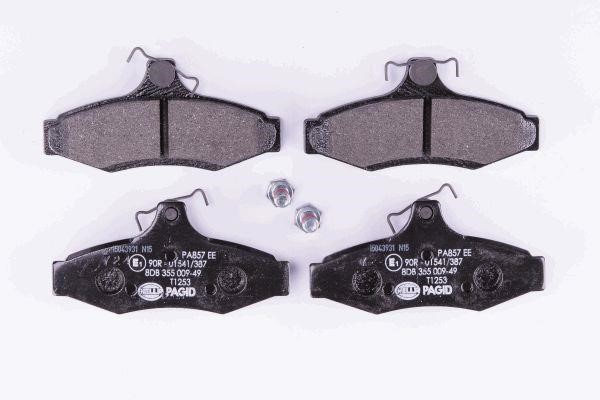 Hella 8DB 355 009-491 Brake Pad Set, disc brake 8DB355009491