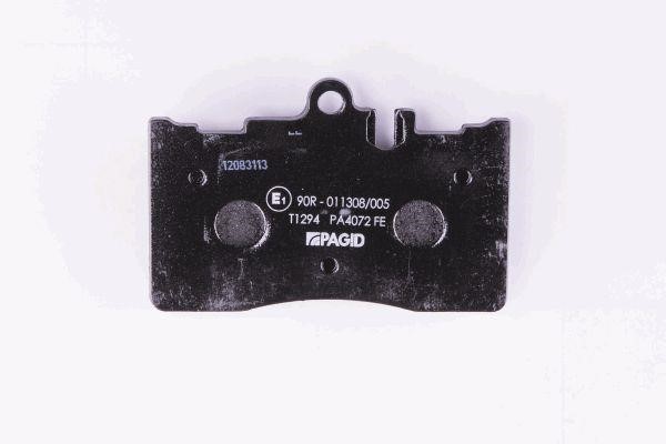 Brake pad set Hella 8DB 355 009-861