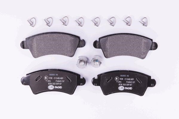 Hella 8DB 355 009-871 Brake Pad Set, disc brake 8DB355009871