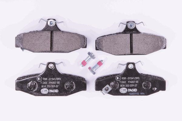 Hella 8DB 355 009-571 Brake Pad Set, disc brake 8DB355009571