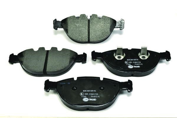Hella 8DB 355 009-921 Brake Pad Set, disc brake 8DB355009921