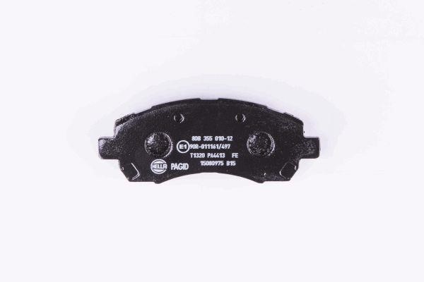 Brake pad set Hella 8DB 355 010-121