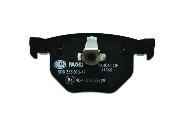 Brake pad set Hella 8DB 355 010-471