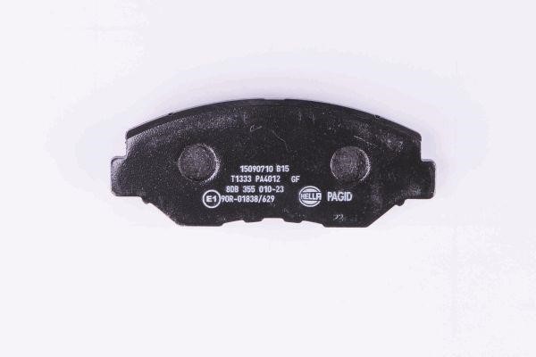 Brake Pad Set, disc brake Hella 8DB 355 010-231