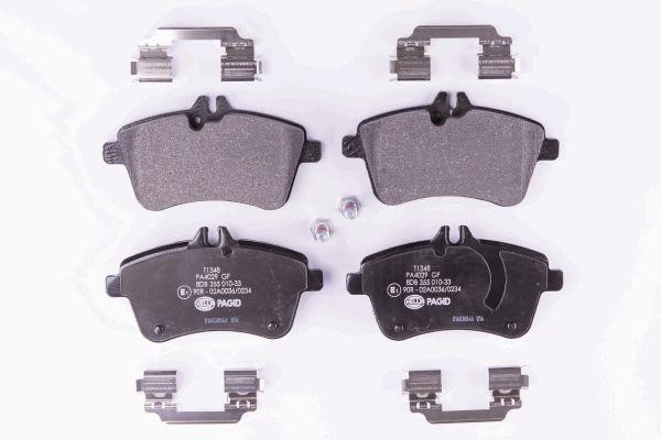 Hella 8DB 355 010-331 Brake Pad Set, disc brake 8DB355010331