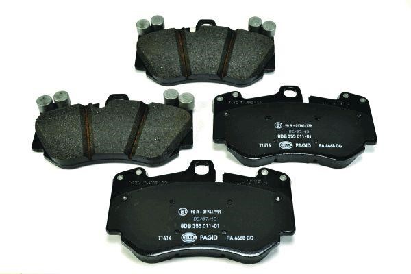 Hella 8DB 355 011-011 Brake Pad Set, disc brake 8DB355011011
