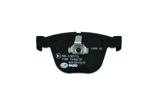 Brake pad set Hella 8DB 355 010-751