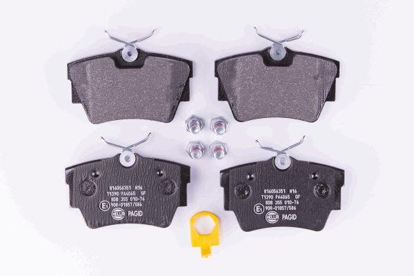 Hella 8DB 355 010-761 Brake Pad Set, disc brake 8DB355010761