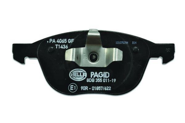 Brake pad set Hella 8DB 355 011-191