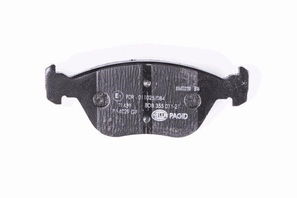 Brake pad set Hella 8DB 355 011-211