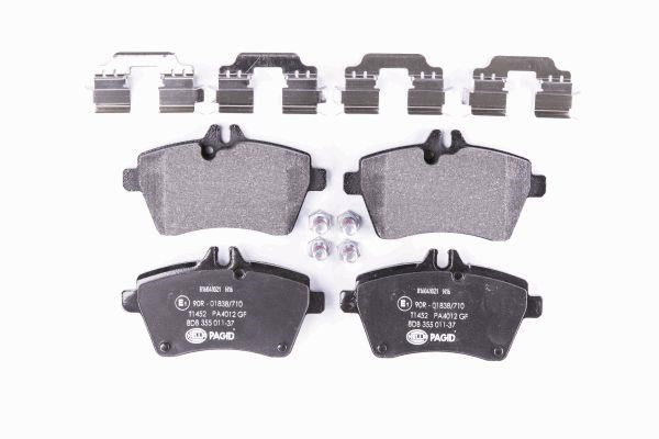 Hella 8DB 355 011-371 Brake Pad Set, disc brake 8DB355011371