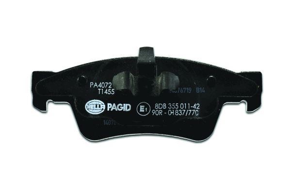 Brake pad set Hella 8DB 355 011-421