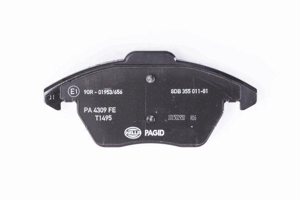 Brake pad set Hella 8DB 355 011-811