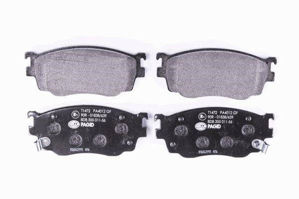 Hella 8DB 355 011-561 Brake Pad Set, disc brake 8DB355011561